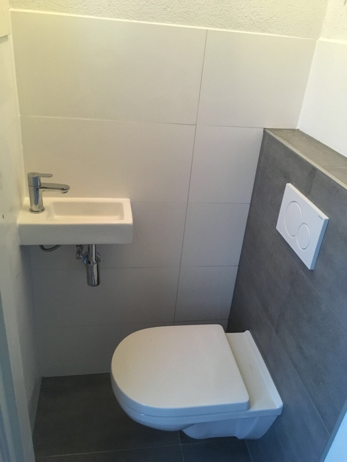 Toilet met fonteintje